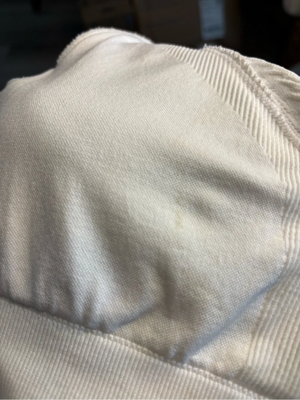 Athleta White Seamless Longline High Neck Sports Bra Size Large